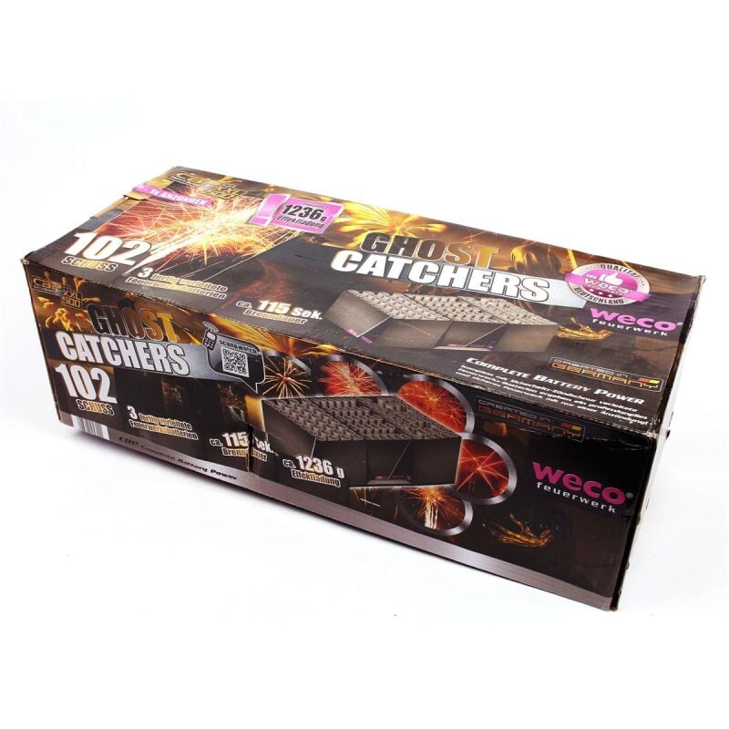 Jetzt Ghost Catchers 102-Schuss-Feuerwerkverbund ab 97.49€ bestellen