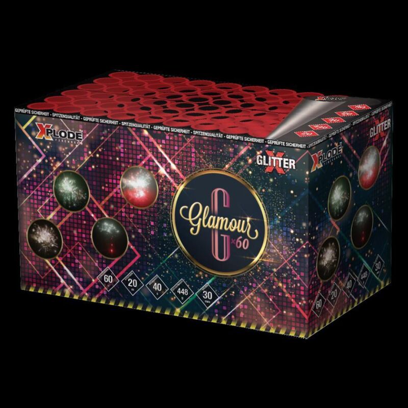 Jetzt Glamour 60-Schuss-Feuerwerk-Batterie ab 28.49€ bestellen