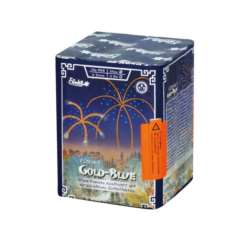 Jetzt Gold Blue 16-Schuss-Feuerwerk-Batterie ab 9.74€ bestellen