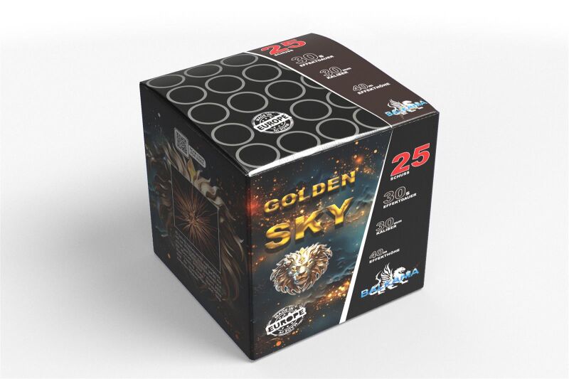 Jetzt Golden Sky 25-Schuss-Feuerwerk-Batterie ab 27.71€ bestellen