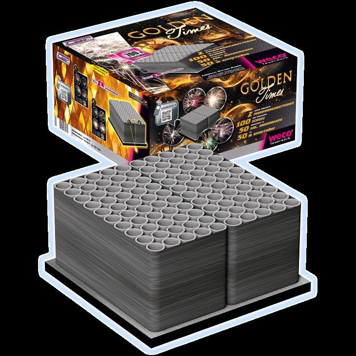 Jetzt Golden Times 100-Schuss-Feuerwerverbund ab 51.74€ bestellen