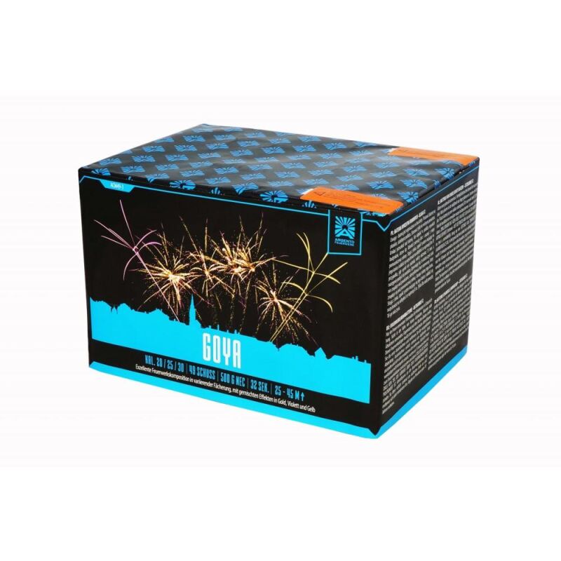 Jetzt Goya 49-Schuss-Feuerwerk-Batterie ab 37.49€ bestellen