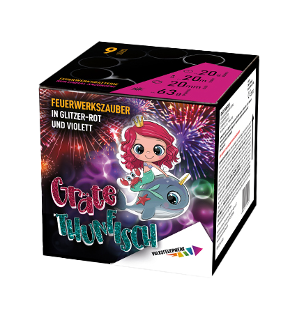 Jetzt Gräte Thunfisch 9-Schuss-Feuerwerk-Batterie ab 3.74€ bestellen