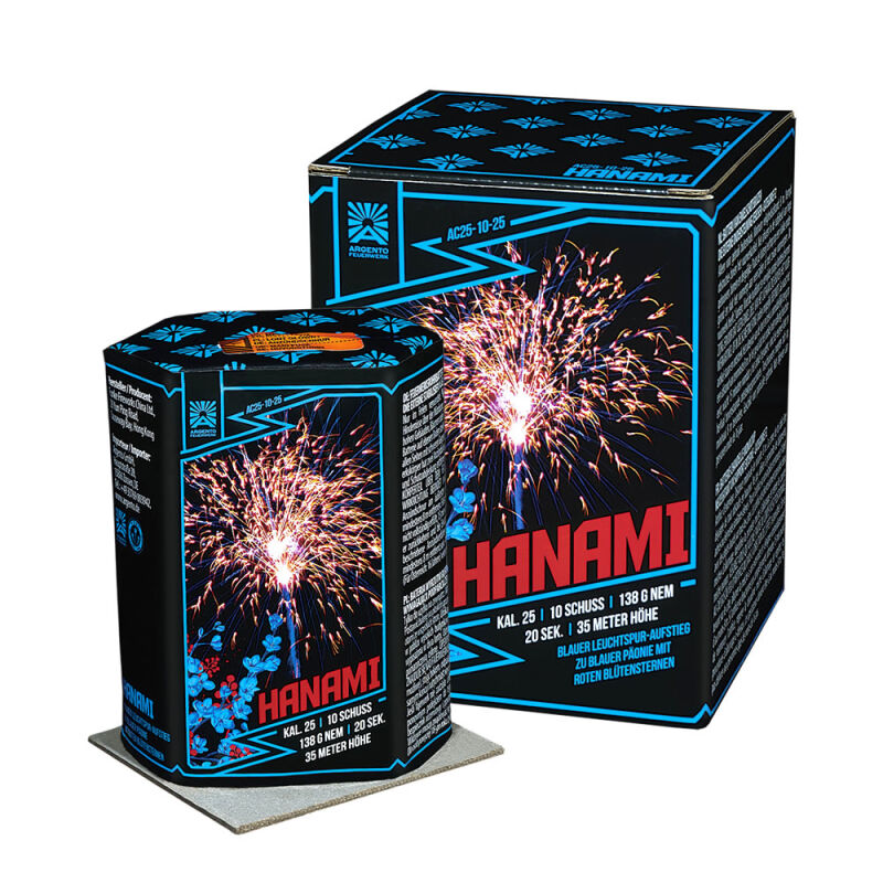 Jetzt Hanami 10-Schuss-Feuerwerk-Batterie ab 11.99€ bestellen