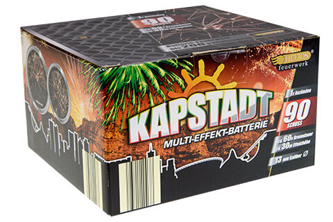 Jetzt Kapstadt 90-Schuss-Feuerwerk-Batterie ab 15.29€ bestellen