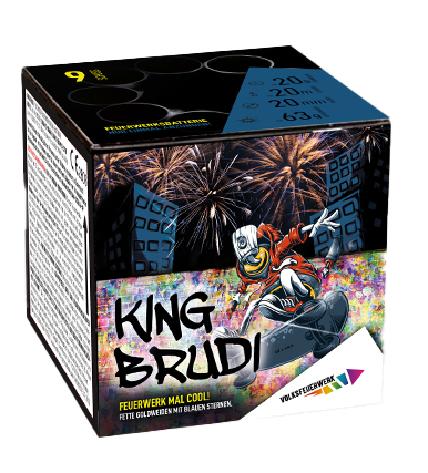 Jetzt King Brudi 9-Schuss-Feuerwerk-Batterie ab 3.74€ bestellen