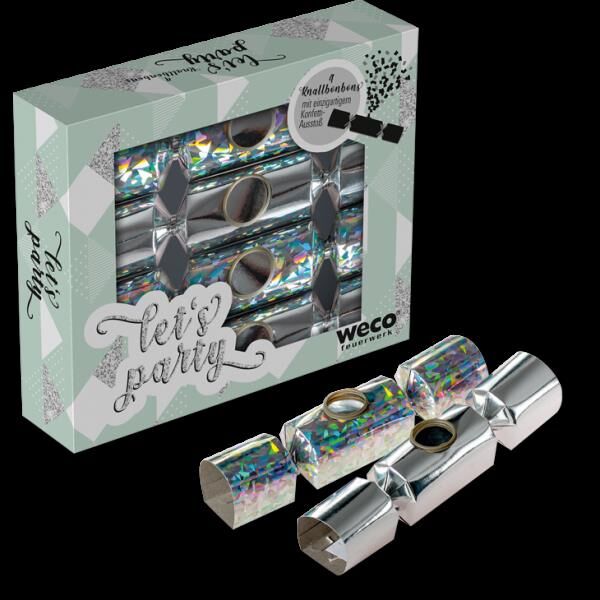 Jetzt Knallbonbons Party, 18cm, 4er Schachtel ab 7.99€ bestellen