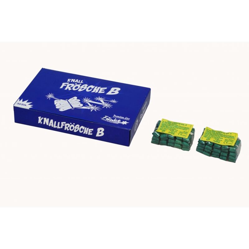Jetzt Knallfrösche Kaliber B 50 Stück ab 16.49€ bestellen