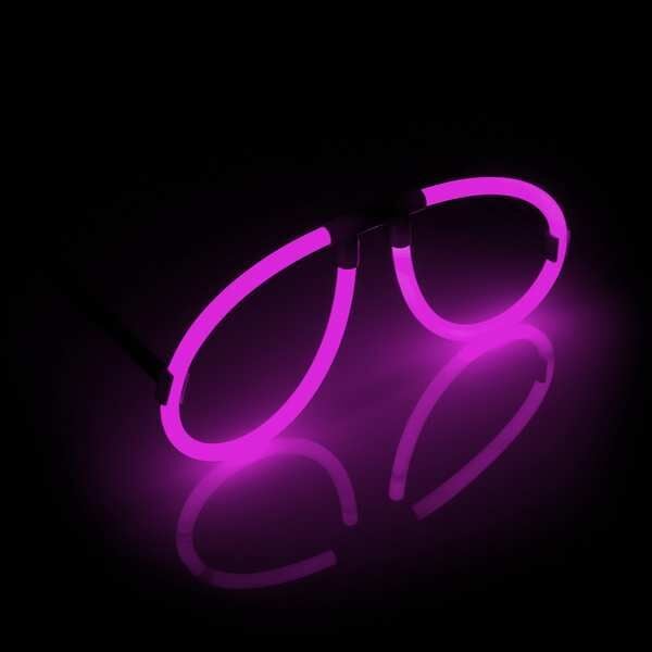 Knicklicht Brille 1 Stk. Pink by Intermedia