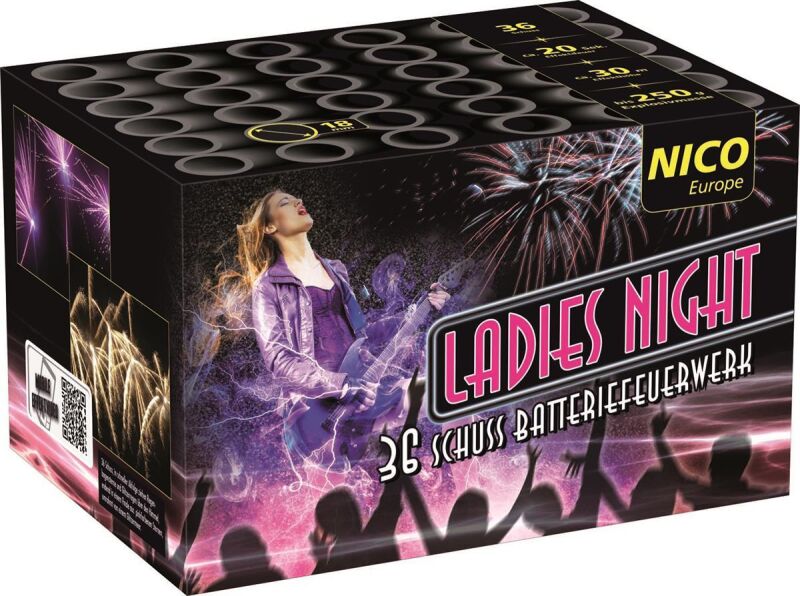 Jetzt Ladies Night 36-Schuss-Feuerwerk-Batterie ab 17.99€ bestellen