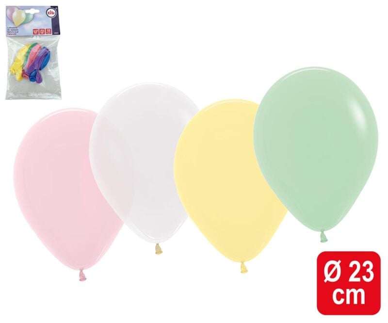 Luftballons Pastellfarben by Intermedia