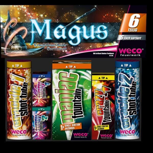 Jetzt Magus Leuchtfeuerwerk-Sortiment ab 10.19€ bestellen