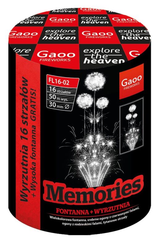 Jetzt Memory (Memories) 16-Schuss-Feuerwerk-Batterie ab 22.49€ bestellen