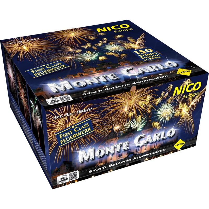 Jetzt Monte Carlo 150-Schuss-Feuerwerk-Verbund ab 104.99€ bestellen