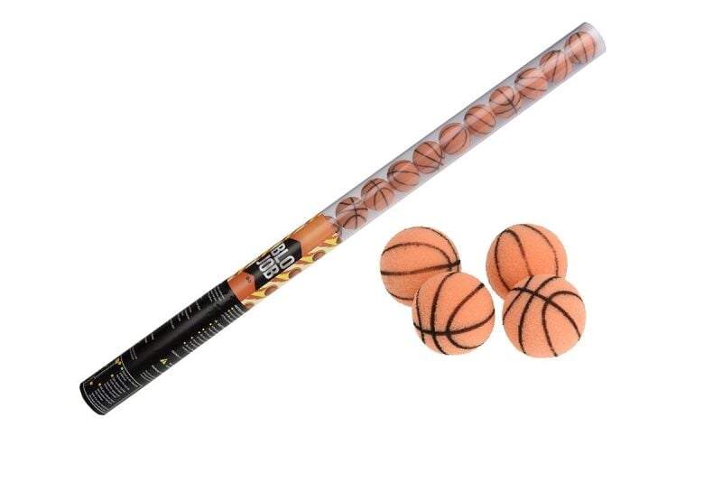 NoBallArea 80cm Schaumstoff Basketbälle (transparent) by Intermedia