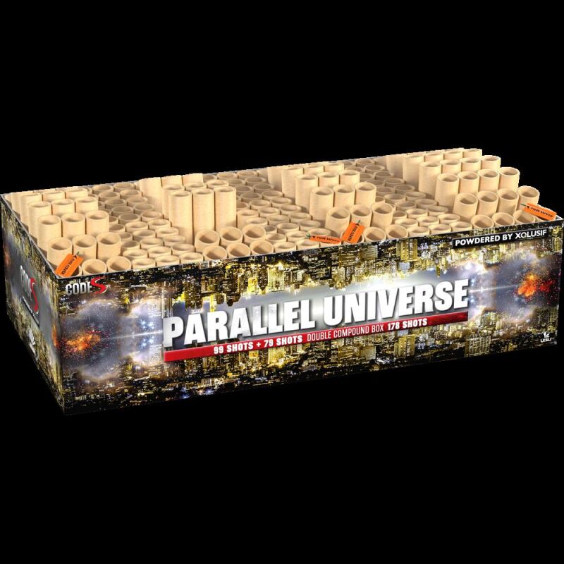 Jetzt Parallel Universe 178-Schuss-Feuerwerksverbund ab 172.49€ bestellen