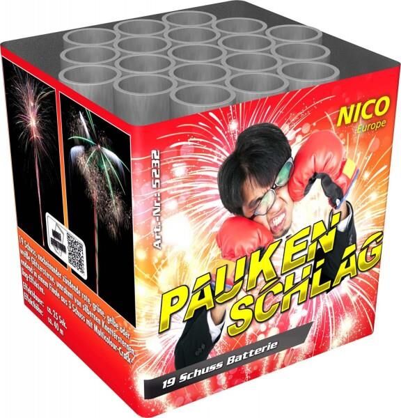 Jetzt Paukenschlag 19 Schuss-Feuerwerk-Batterie ab 10.49€ bestellen