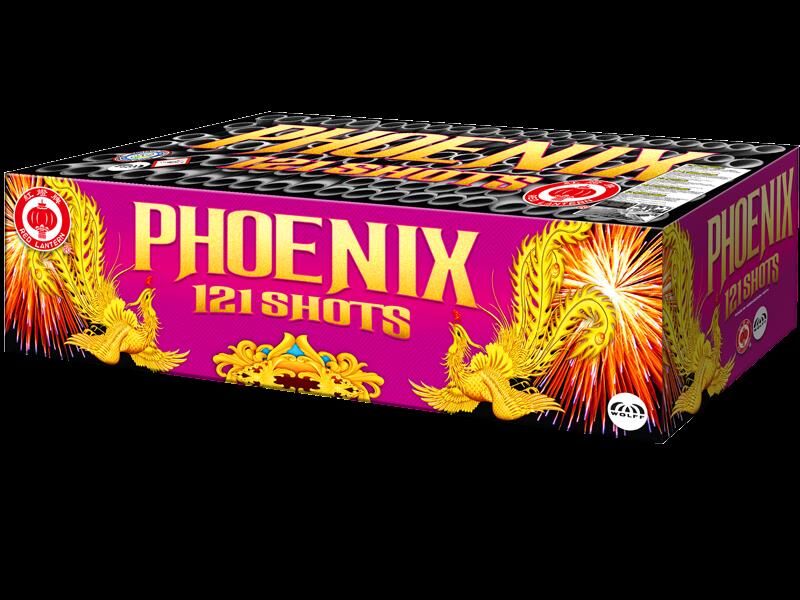 Jetzt Phoenix 121-Schuss-Feuerwerkverbund (Stahlkäfig) ab 179.99€ bestellen