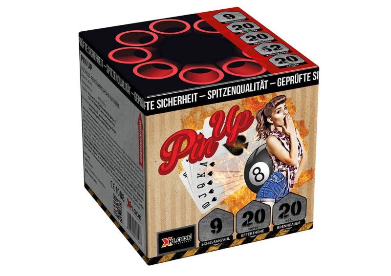 Jetzt Pin Up 9-Schuss-Feuerwerks-Batterie ab 4.13€ bestellen