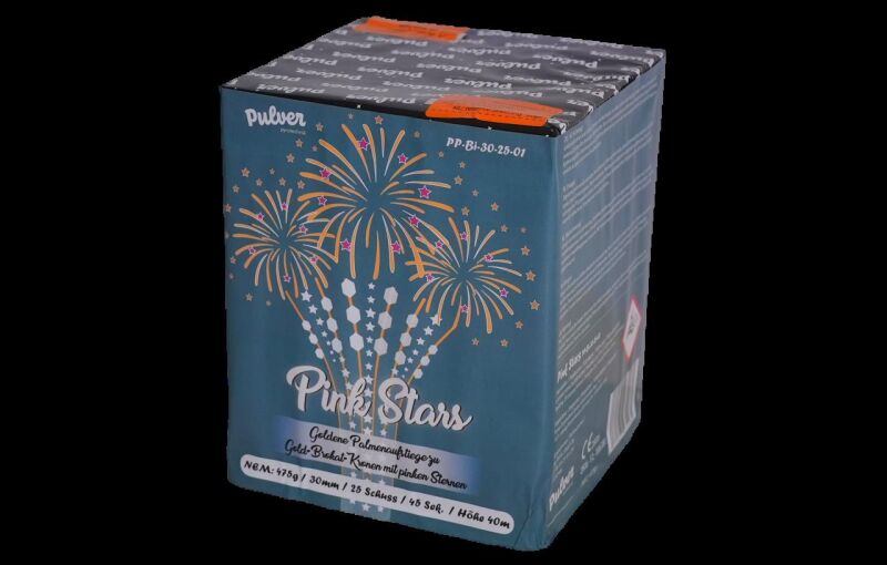 Jetzt Pink Stars 25-Schuss-Feuerwerk-Batterie ab 37.49€ bestellen