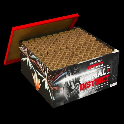 Jetzt Primal Instinct 111-Schuss-Feuerwerkverbund ab 67.99€ bestellen