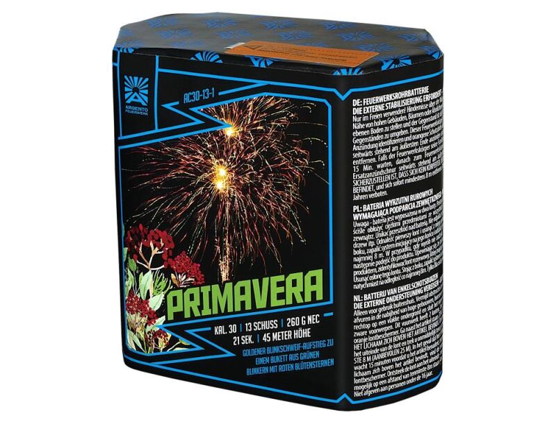 Jetzt Primavera 13-Schuss-Feuerwerk-Batterie ab 20.24€ bestellen