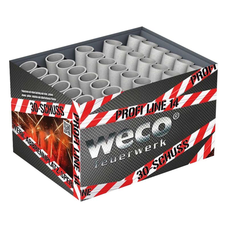 Jetzt Profi Line 14 30-Schuss-Feuerwerk-Batterie ab 39.74€ bestellen