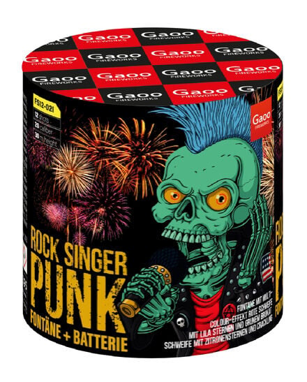 Punk (Gundam) 12-Schuss-Feuerwerk-Batterie by Intermedia