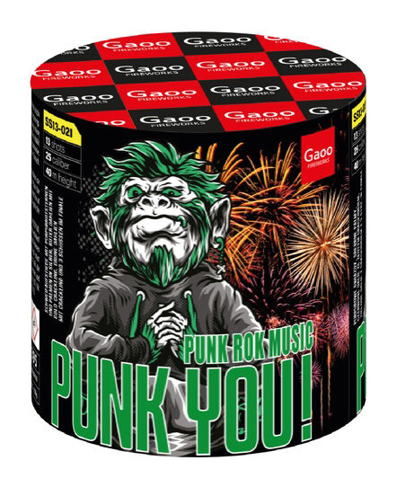 Jetzt Punk You 13-Schuss-Feuerwerk-Batterie ab 19.49€ bestellen