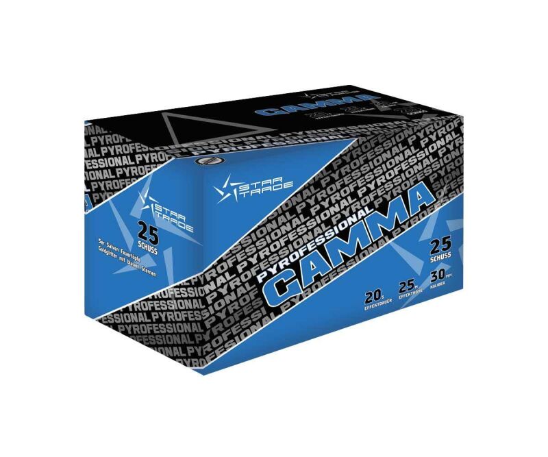 Jetzt Pyrofessional GAMMA 25-Schuss-Feuerwerk-Batterie ab 29.99€ bestellen