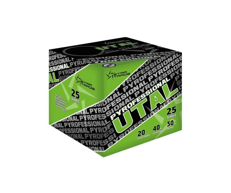 Jetzt Pyrofessional UTAL 25-Schuss-Feuerwerk-Batterie ab 25.49€ bestellen