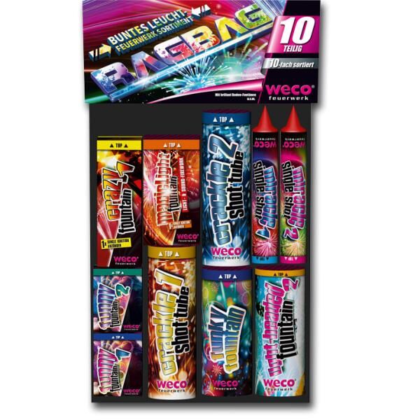 Jetzt Ragbag 10-teiliges-Leuchtfeuerwerk-Sortiment ab 8.99€ bestellen
