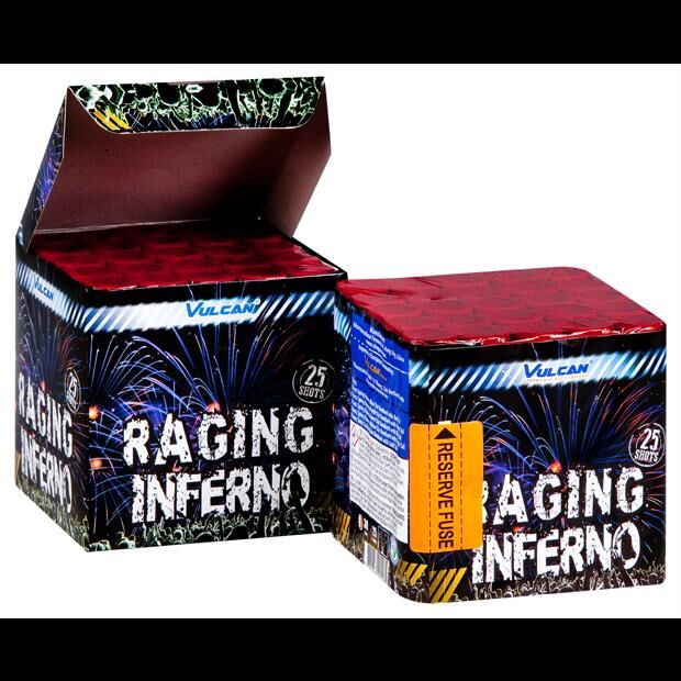 Jetzt Raging Inferno 25-Schuss-Feuerwerk-Batterie ab 10.88€ bestellen