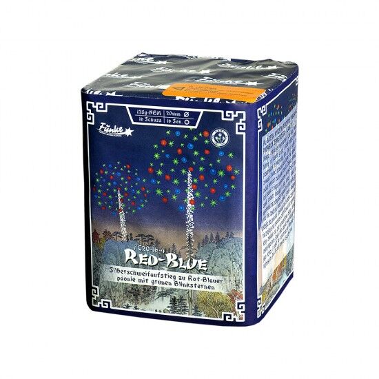 Jetzt Red-Blue 16-Schuss-Feuerwerk-Batterie ab 7.87€ bestellen