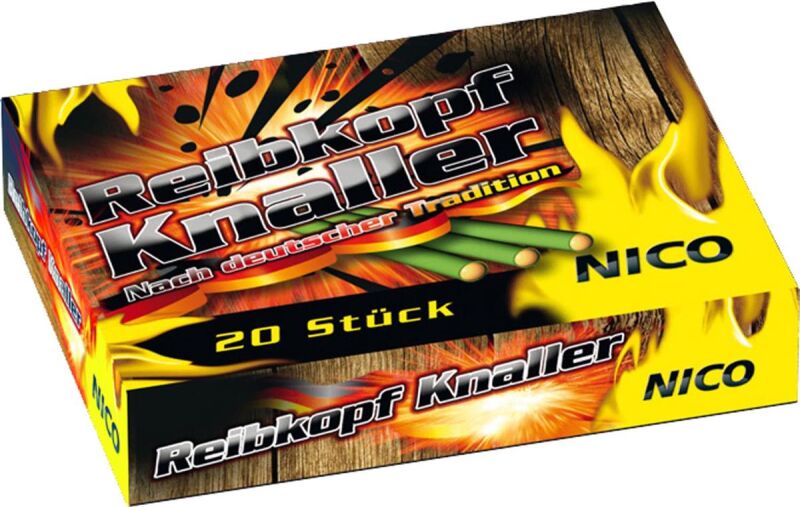 Jetzt Reibkopf Knaller, 20er-Schtl. ab 2.24€ bestellen