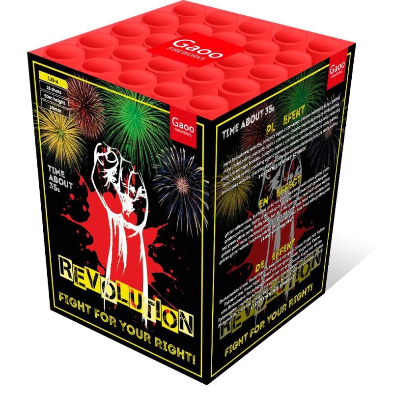 Jetzt Revolution 25-Schuss-Feuerwerksbatterie ab 43.49€ bestellen