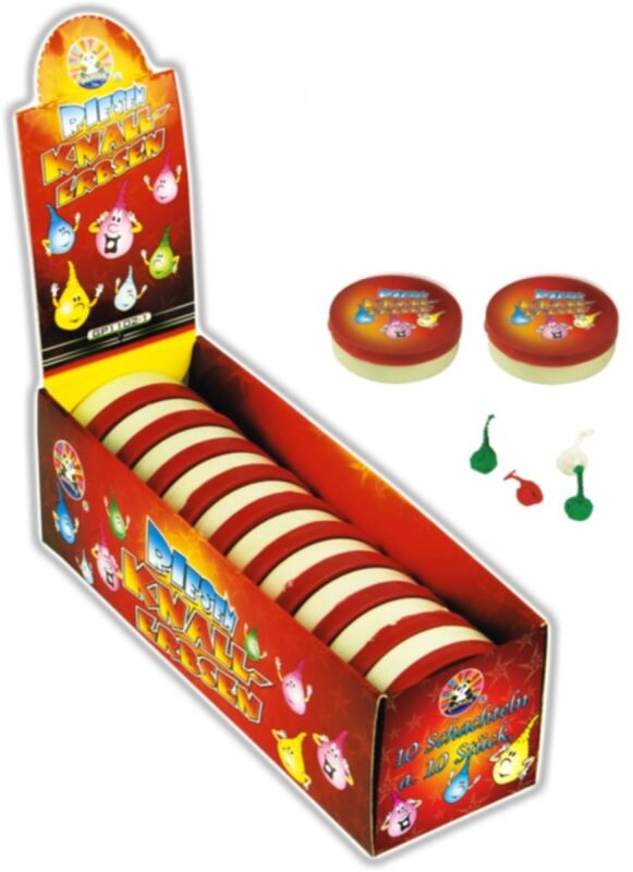 Jetzt Riesen Knallerbsen Dose ab 1.5€ bestellen
