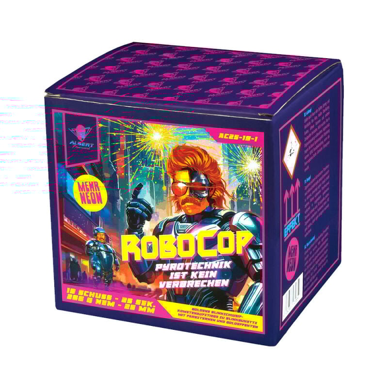 Jetzt Robocop 19-Schuss-Feuerwerk-Batterie ab 14.99€ bestellen