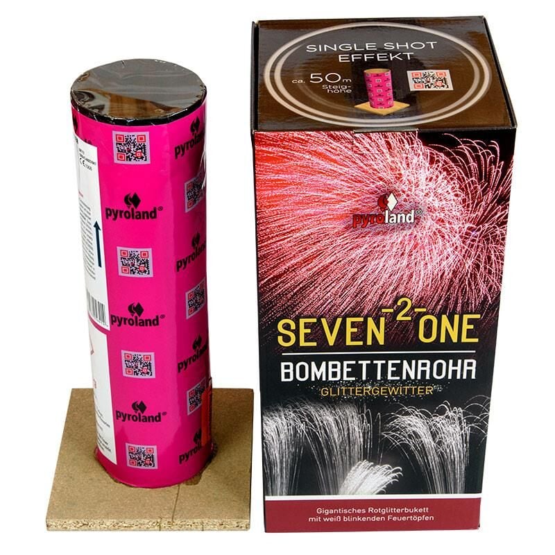 Seven-2-One Bombettenrohr Glittergewitter by Intermedia