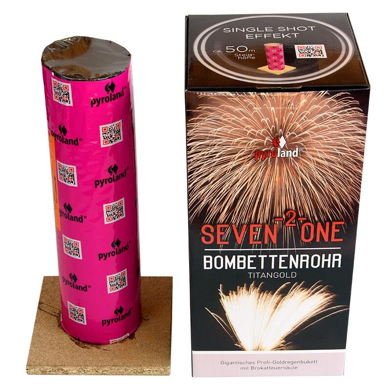 Seven-2-One Bombettenrohr Titangold by Intermedia