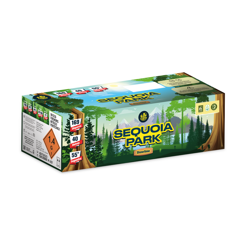 Jetzt Showtime Sequoia Park 169-Schuss-Feuerwerkverbund ab 258.74€ bestellen
