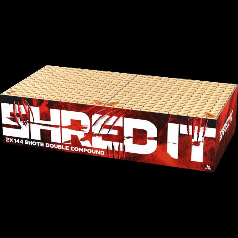 Jetzt Shred It Showbox 288-Schuss-Feuerwerks-Doppelverbund ab 161.24€ bestellen
