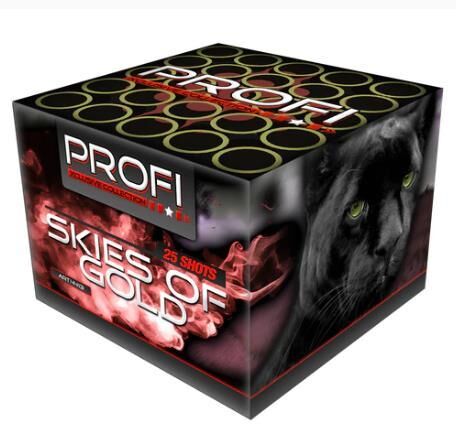 Jetzt Skies of Gold 25-Schuss-Feuerwerk-Batterie 8er Pack (Stahlkäfig) ab 164.93€ bestellen