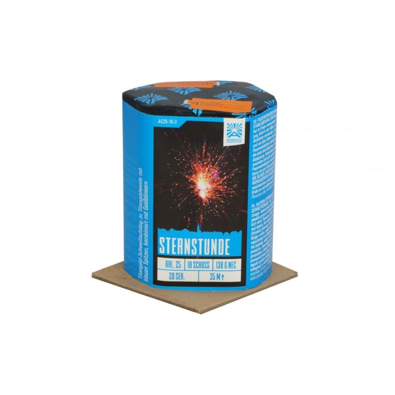 Jetzt Sternstunde 10-Schuss-Feuerwerk-Batterie ab 8.63€ bestellen