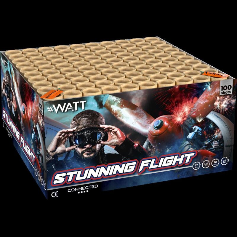 Jetzt Stunning Flight 100-Schuss-Feuerwerkverbund ab 69.74€ bestellen