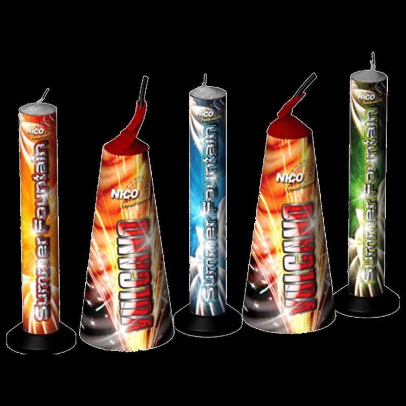 Summer Fountain 5er Jugend-Feuerwerks-Sortiment by Intermedia