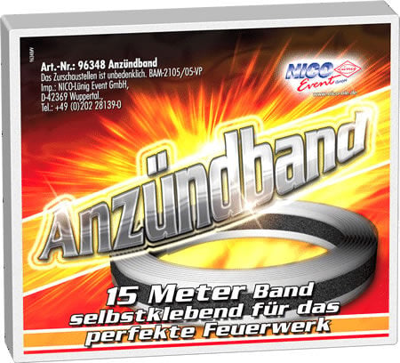 Tapematch, Anzündband by Intermedia