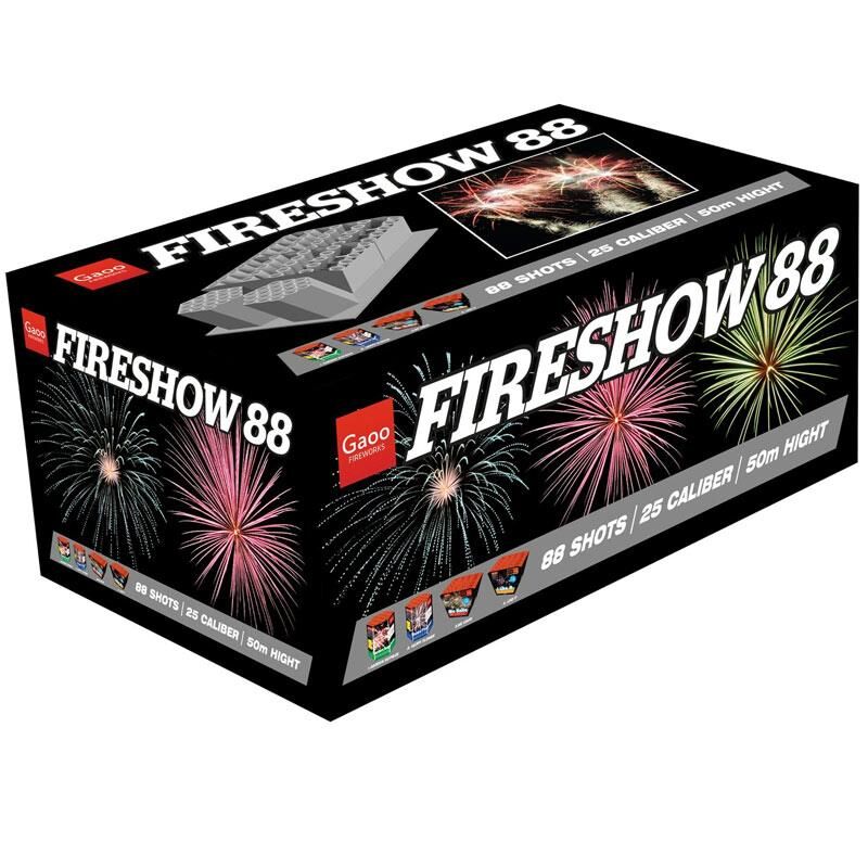Jetzt Texan Massacre (Fireshow) 88-Schuss-Feuerwerkverbund ab 187.49€ bestellen