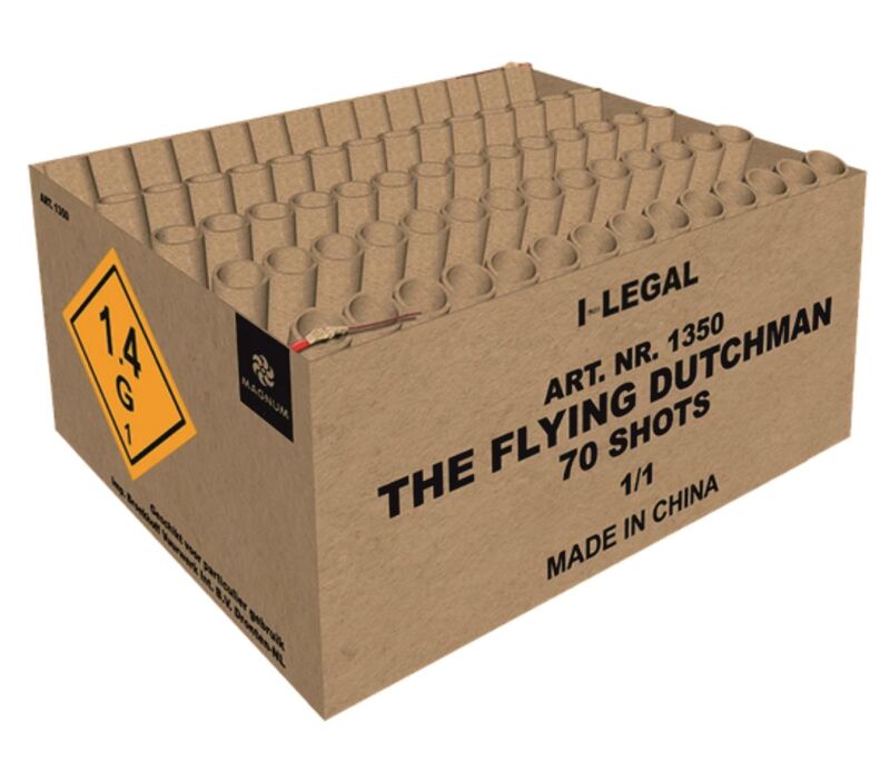 Jetzt The Flying Dutchman 70-Schuss-Feuerwerkverbund ab 82.49€ bestellen