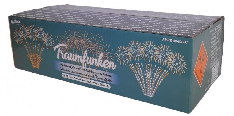 Jetzt Traumfunken 100-Schuss-Feuerwerkverbund ab 239.99€ bestellen